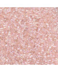 Miyuki Delica 15/0 DBS1243 Transparent Pink Mist AB