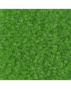 Miyuki Delica 15/0 DBS1266 Matte Transparent Lime
