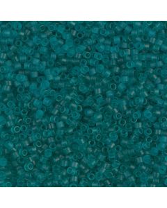 Miyuki Delica 15/0 DBS1268 Matte Transparent Caribbean Teal