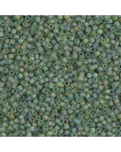 Miyuki Delica 15/0 DBS1282 Matte Transparent Olive AB