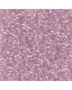 Miyuki Delica 15/0 DBS1472 Transparent Pale Rose Luster
