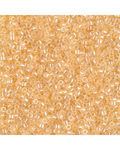 Miyuki Delica 15/0 DBS1478 Transparent Pale Apricot Luster