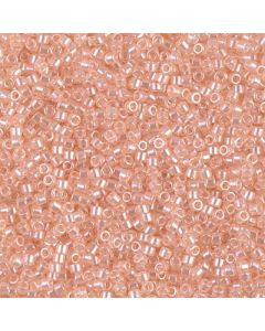 Miyuki Delica 15/0 DBS1479 Transparent Pale Peach Luster