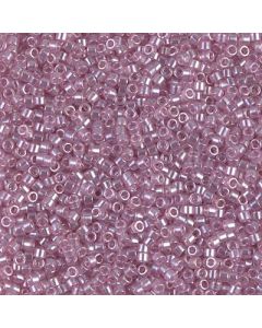 Miyuki Delica 15/0 DBS1482 Transparent Light Rose Luster