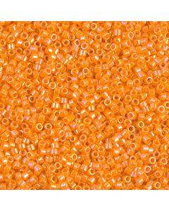 Miyuki Delica 15/0 DBS1573 Opaque Mandarin AB