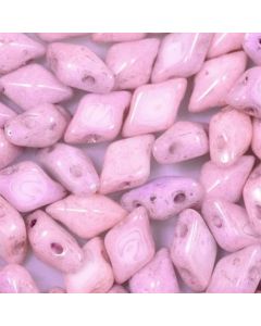 DiamonDuo® Chalk White Lila Luster