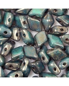 DiamonDuo® Opaque Green Bronze