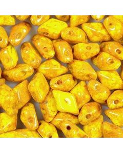 DiamonDuo® Opaque Yellow Teracota Red