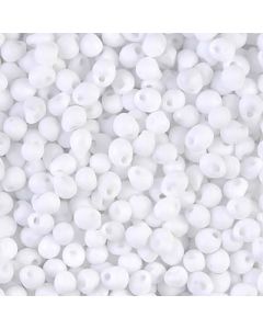 Miyuki Drop 3.4mm 0402F Matte Opaque Whiteg