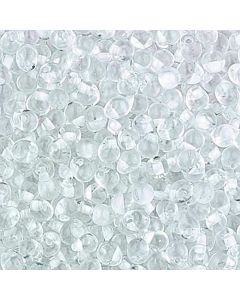 Miyuki Drop 3.4mm F22 White Lined Crystalg
