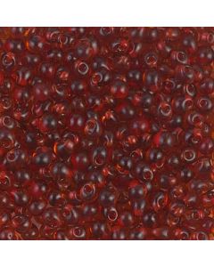 Miyuki Drop 3.4mm F34 Red Lined DarkTopazg