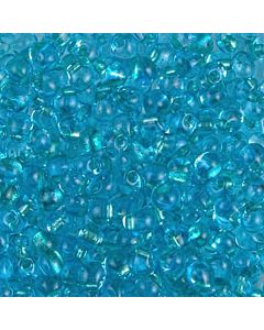 Miyuki Drop 3.4mm F46 Sparkling Aqua Green Lined Aquag