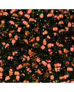 Miyuki Drop 3.4mm F59 Sparling Pumpkin Lined Oliveg