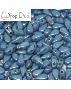 DropDuo® Chalk White Baby Blue Luster