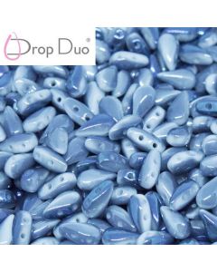 DropDuo® Chalk White Blue Flare Full