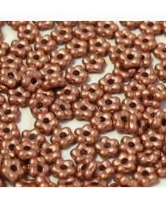 Flower Beads Vintage Copper