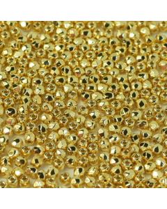 Fire polished 2mm Crystal 24kt Gold Plated