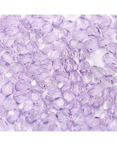 Fire polished 3mm Crystal Lavender