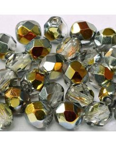 Fire polished 4mm Crystal Marea