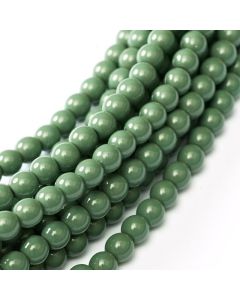 Glass Pearl 2mm Hartford Green