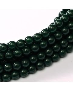 Glass Pearl 2mm Dark Green