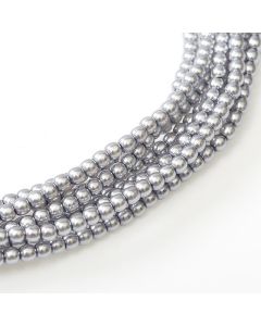 Glass Pearl 2mm Light Grey