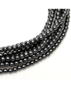 Glass Pearl 2mm Dark Grey