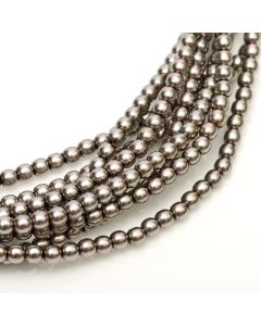Glass Pearl 3mm Latte
