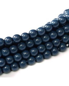 Glass Pearl 3mm Baltic Blue