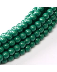 Glass Pearl 3mm Green Jade