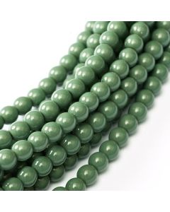 Glass Pearl 3mm Hartford Green