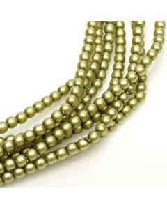 Glass Pearl 3mm Spring Bud Satin