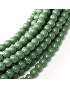 Glass Pearl 4mm Hartford Green
