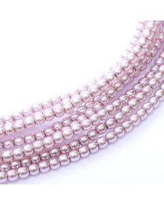 Glass Pearl 4mm Antique Pink
