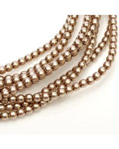 Glass Pearl 8mm Cocoa