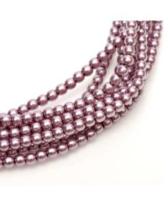 Glass Pearl 8mm Orchid