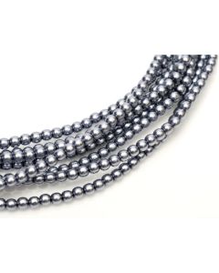 Glass Pearl 8mm Grey