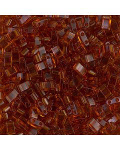 Miyuki Half TILA HTL0134 Transparent Dark Amber