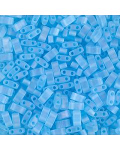 Miyuki Half TILA HTL0148FR Matte Transparent Aqua AB