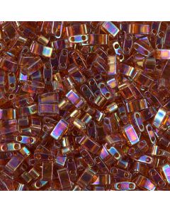 Miyuki Half TILA HTL0257 Transparent Amber AB