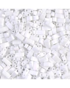 Miyuki Half TILA HTL0402FR Matte Opaque White AB