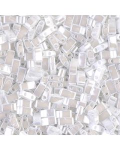 Miyuki Half TILA HTL0420 Opaque White Luster