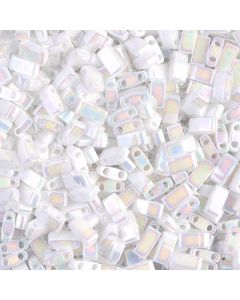 Miyuki Half TILA HTL0471 Opaque White AB
