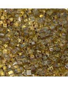 Miyuki Half TILA HTL4501 Transparent Saffron Picasso
