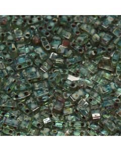 Miyuki Half TILA HTL4506 Transparent Olivine Picasso