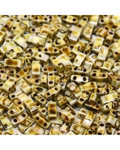 Miyuki Half TILA HTL4512 Opaque Yellow Picasso