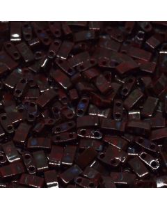 Miyuki Half TILA HTL4521 Opaque Red Picasso