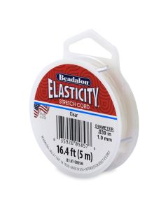 Beadalon Elasticity Transparent 1mm - 5m