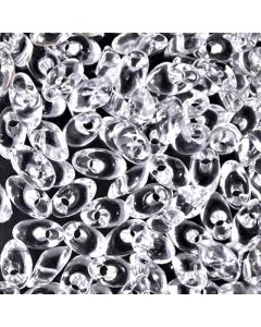 Miyuki Long Magatama 0131 Transparent Crystal