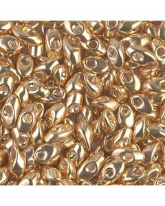 Miyuki Long Magatama 1052 Galvanized Gold